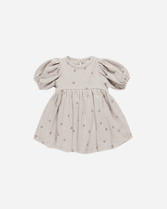 Stars Waffle Babydoll Dress