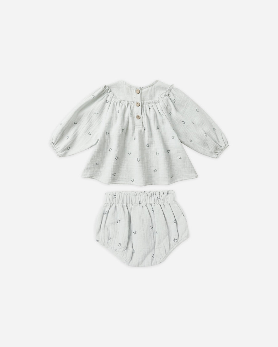 Blue Twinkle Mia Top + Bloomer Set