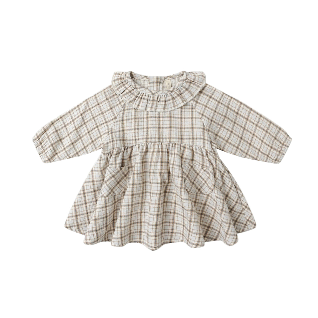 Blue Plaid Simone Dress