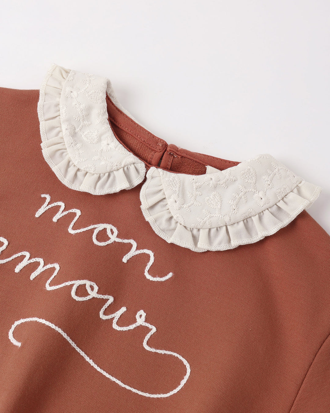 Mon Amour Collared Sweatshirt