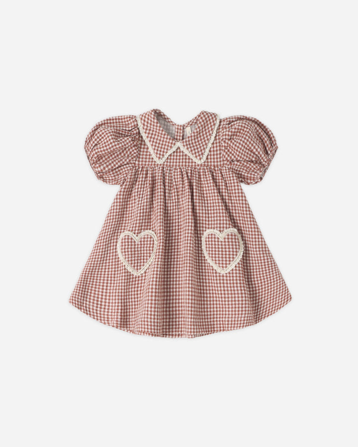 Red Gingham Coraline Dress