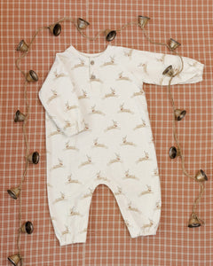 Reindeer Henley Jumpsuit