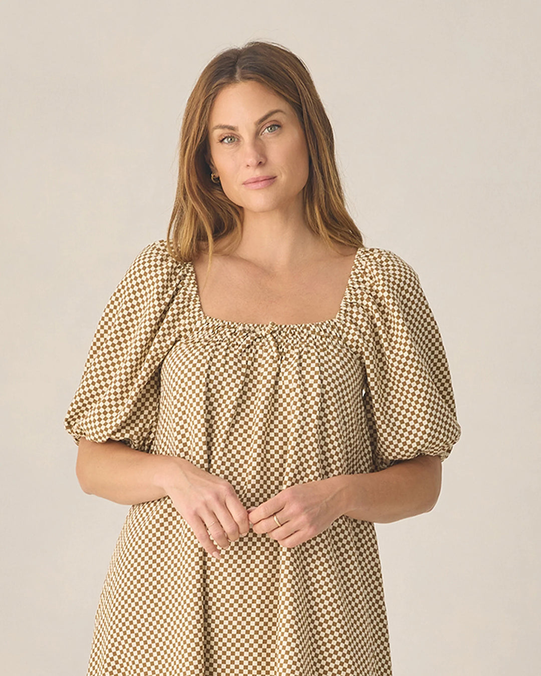 Ocre Sabrina Mini Dress