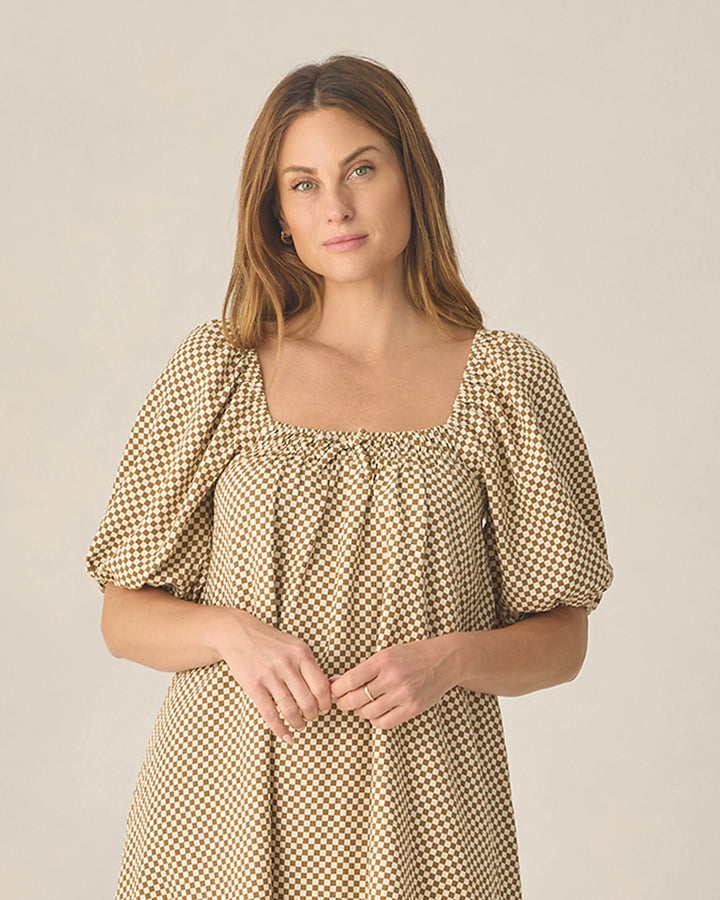 Ocre Sabrina Mini Dress