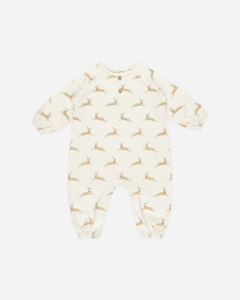 Reindeer Henley Jumpsuit