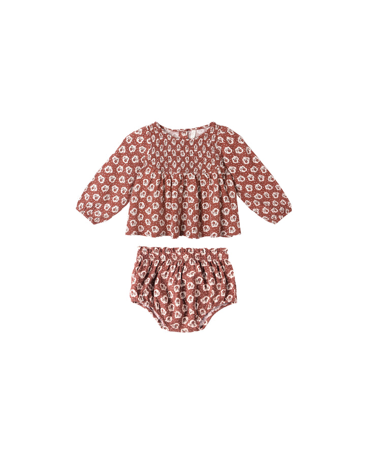 Ruby Fleur Sophia Top + Bloomer Set
