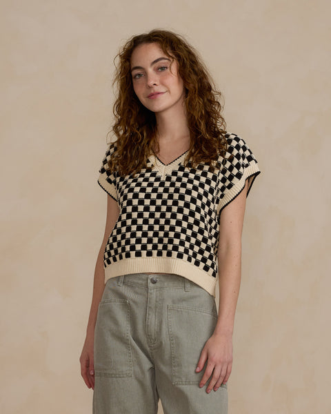 Women's Check Vest