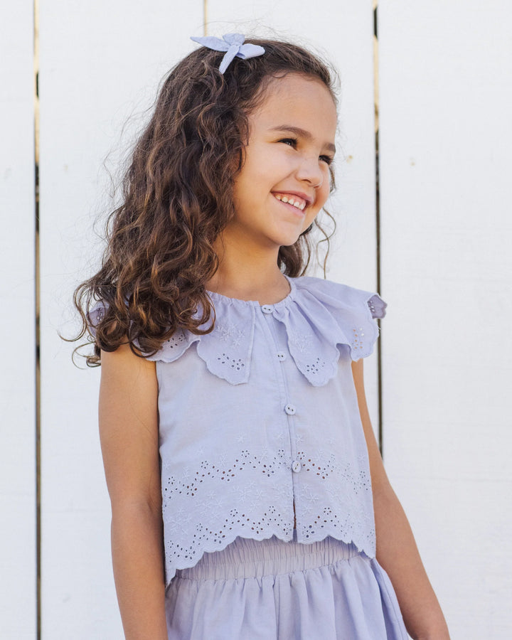 Periwinkle Remi Blouse