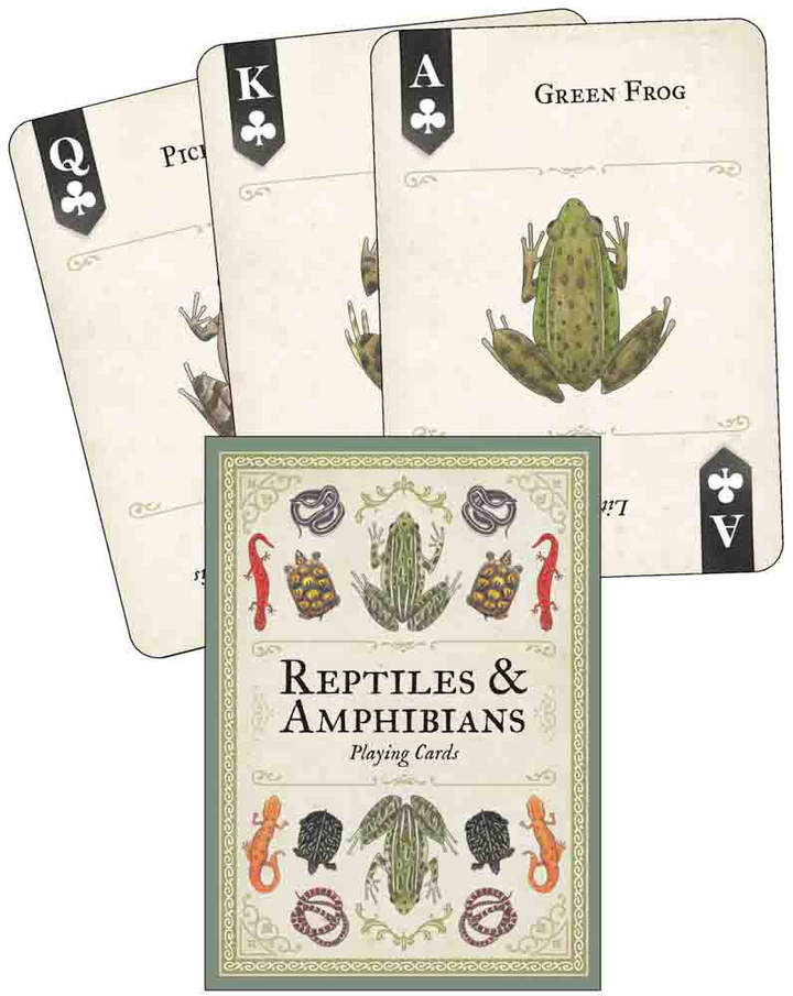Reptile and Amphibians Playing Cards