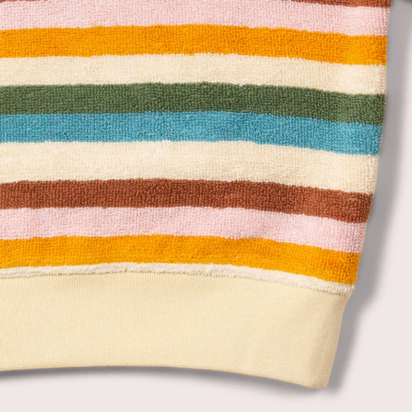 Rainbow Terry Raglan Sweatshirt
