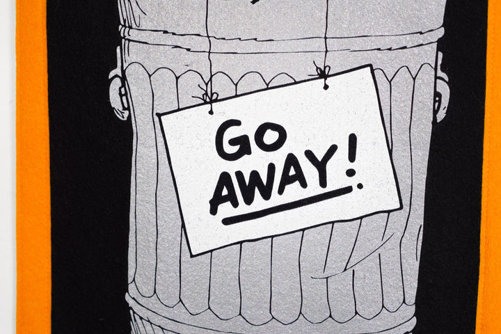 Oscar the Grouch Camp Flag