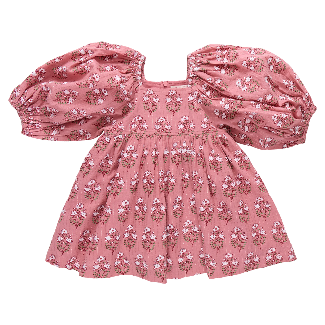 Mary Barrett Dress Pink Starflower