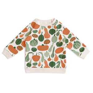Green & Orange Gourds Sweatshirt