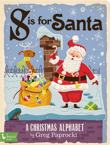 S is for Santa: Alphabet board book