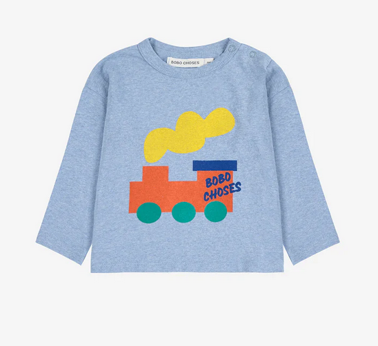 Bobo Choo Choo Light Blue L/S Tee