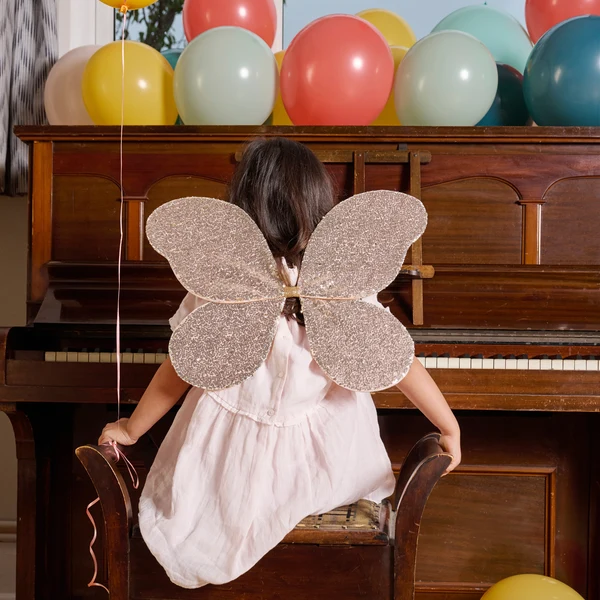 Magical Sequin Gold Fairy Wings  (3-10 Years)