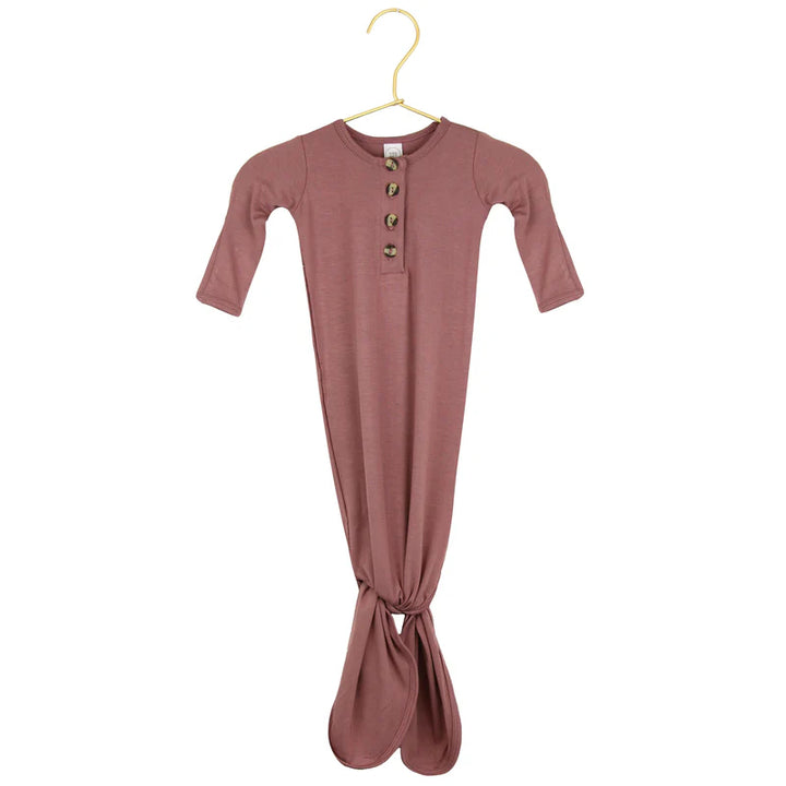 Sienna Knotted Gown nb-3 months