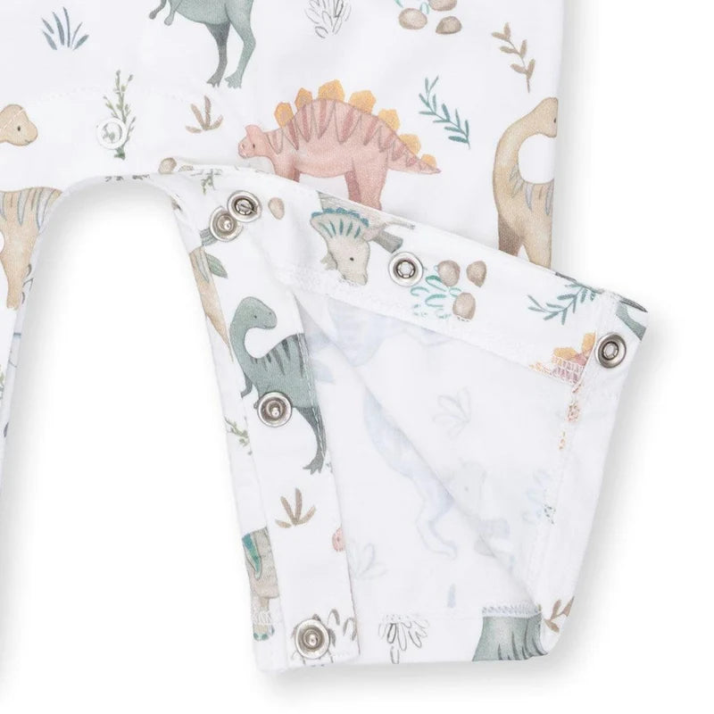 Uni Romper - Beige Sweet Baby Dinos