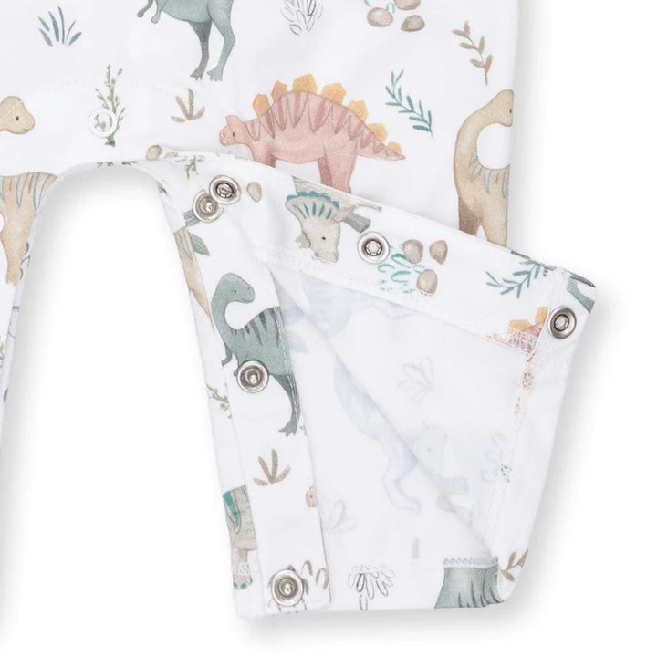 Uni Romper - Beige Sweet Baby Dinos