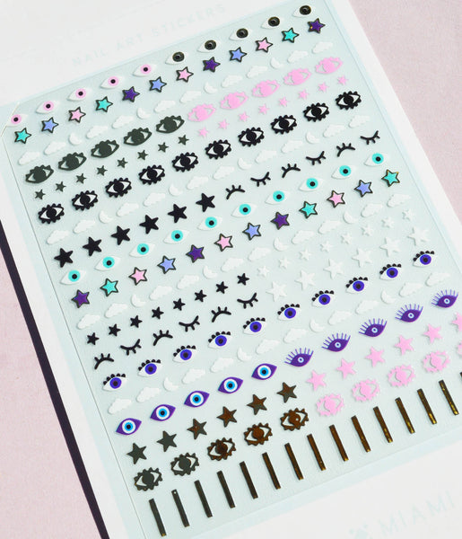 Nail Art Stickers - Stars in Your Eyes