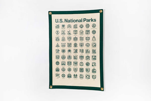 National Parks Camp Flag