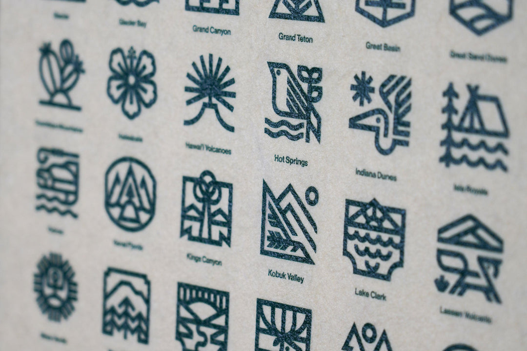 National Parks Camp Flag