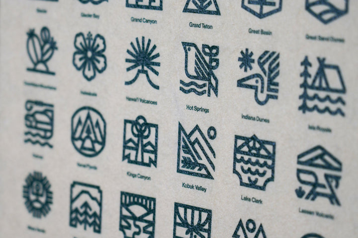 National Parks Camp Flag