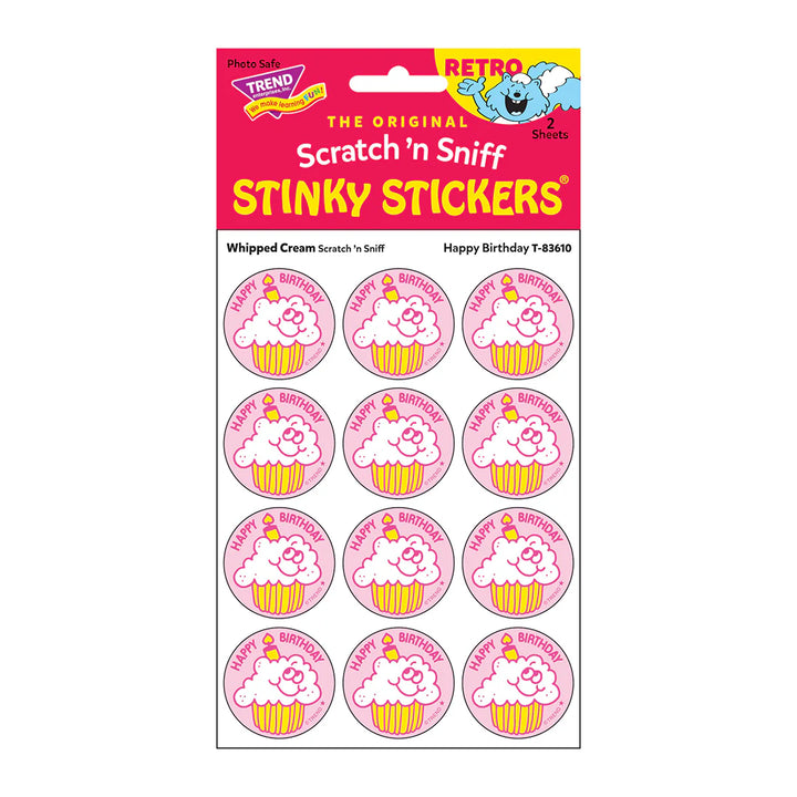 Scratch & Sniff Retro Sticker Packs -