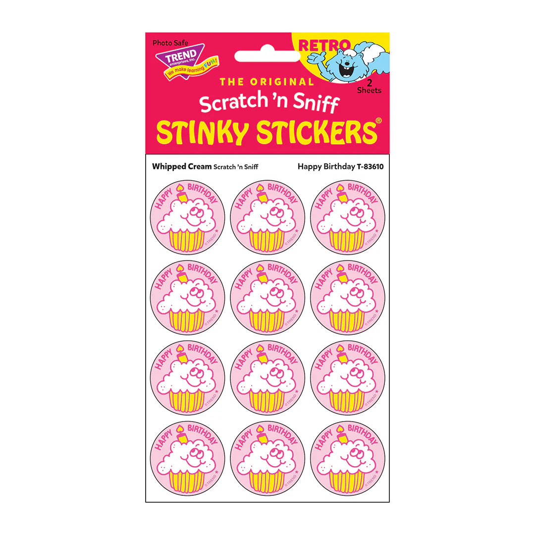 Scratch & Sniff Retro Sticker Packs -