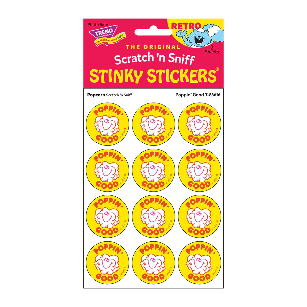 Scratch & Sniff Retro Sticker Packs -