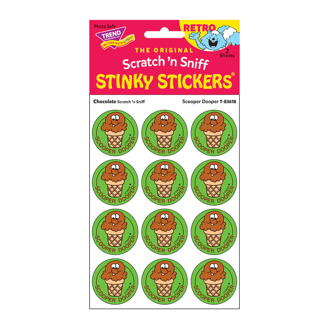 Scratch & Sniff Retro Sticker Packs -