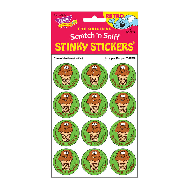 Scratch & Sniff Retro Sticker Packs -