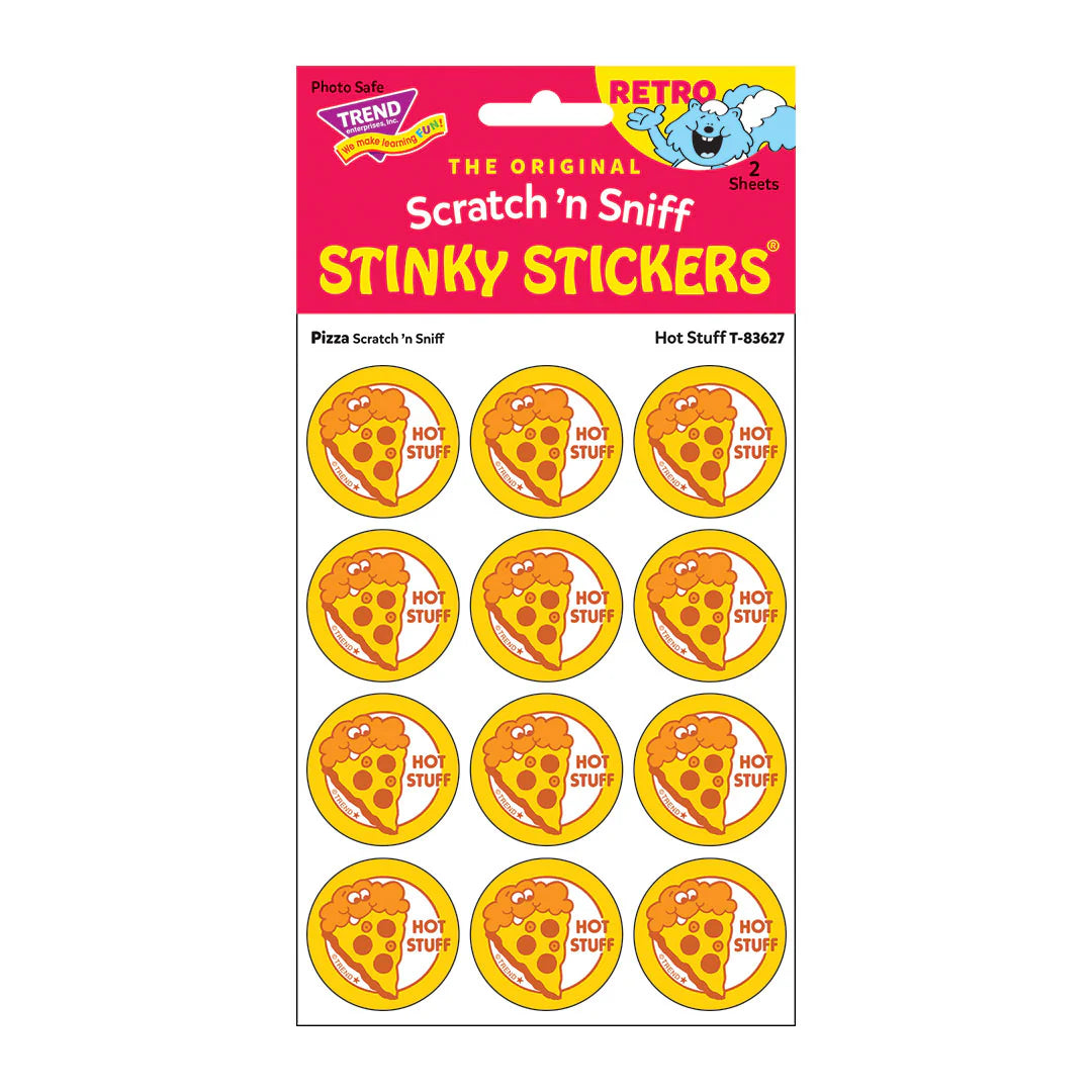 Scratch & Sniff Retro Sticker Packs -