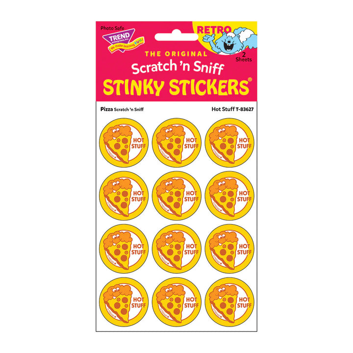 Scratch & Sniff Retro Sticker Packs -