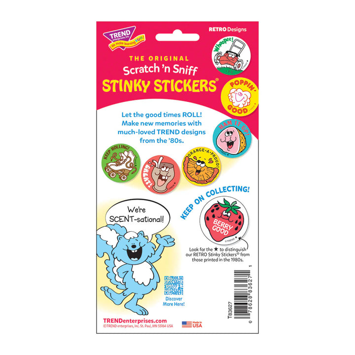 Scratch & Sniff Retro Sticker Packs -
