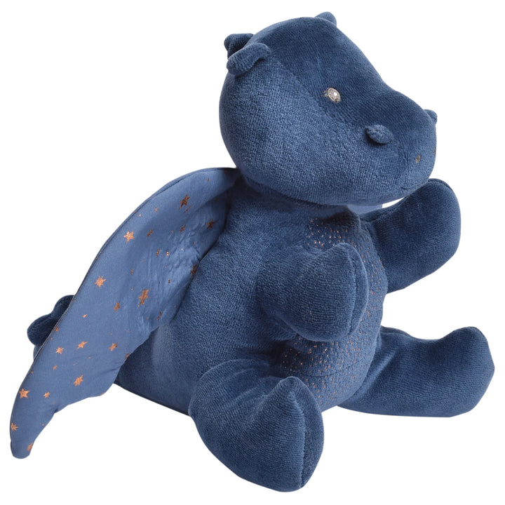 Midnight Dragon Soft Organic Plush Toy