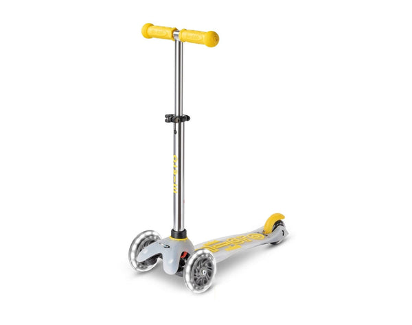 Yellow Flux LED Micro Mini Deluxe Scooter (2-5 years)