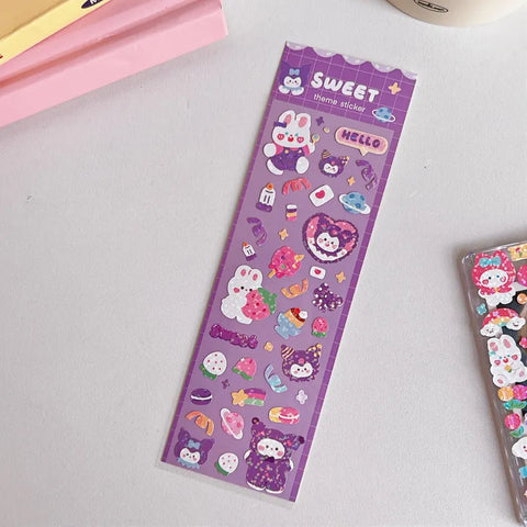 Sweet Shimmer Sticker Set