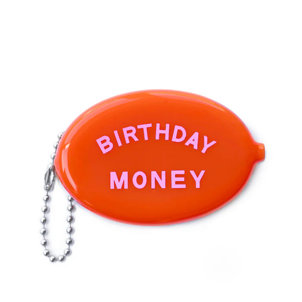 Coin Pouch - Birthday Money (Orange)