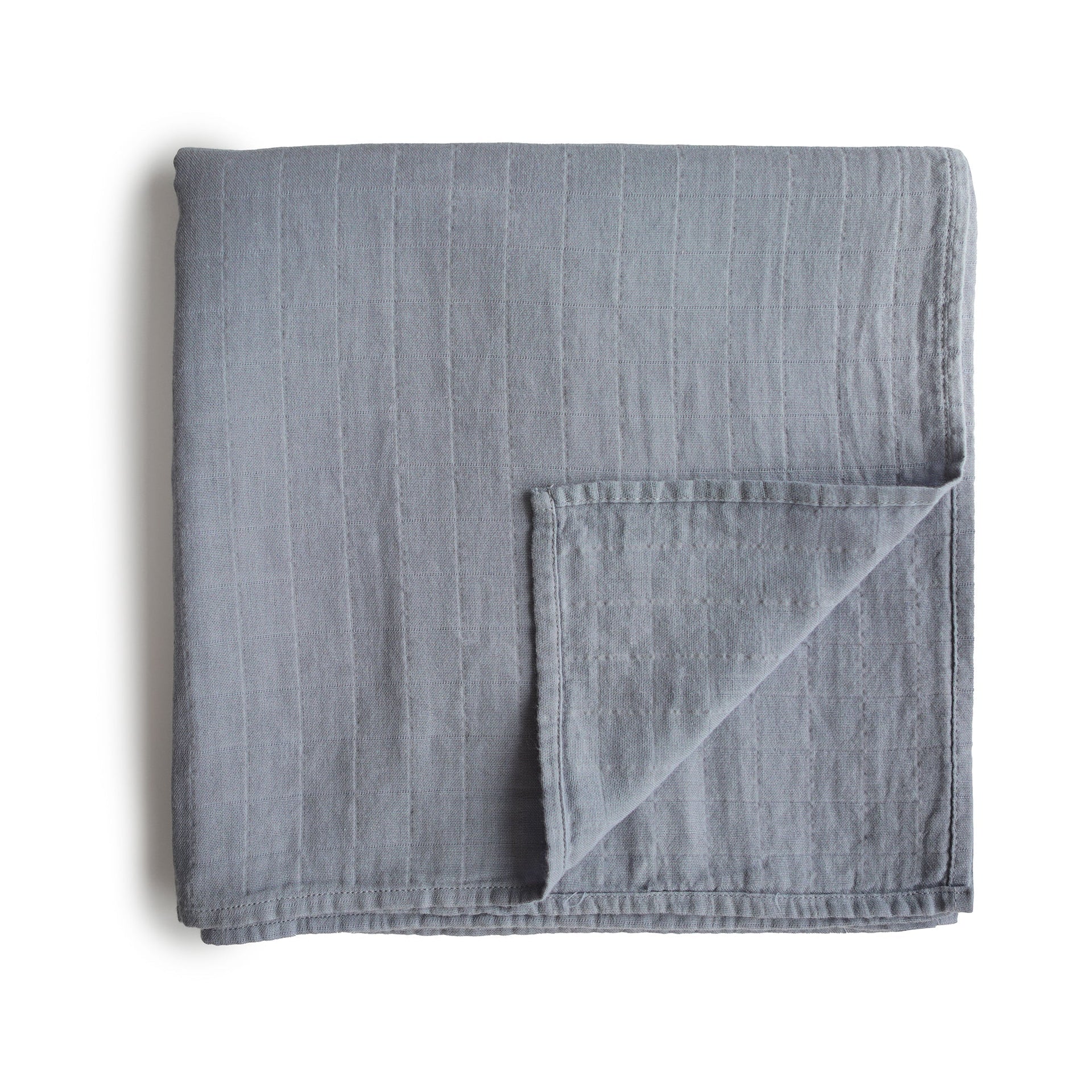 Organic Cotton Muslin Swaddle Blanket Tradewinds