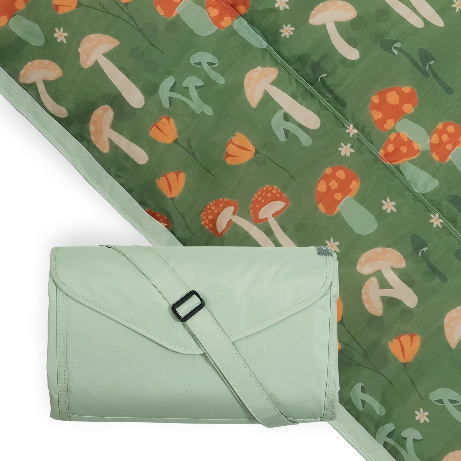 5x7 Outdoor Blanket - Woodland Mushroom