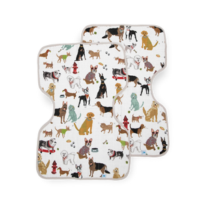 2 Pack Muslin Burp Cloth - Woof