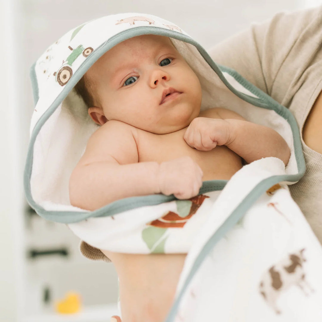 Farmyard Infant Hooded Towel