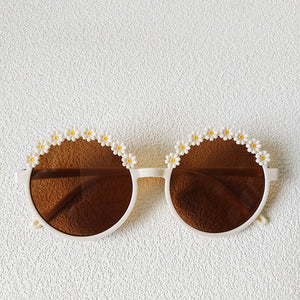 Ivory Flower Sunglasses (3-8 years)