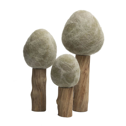 Forest- Winter Trees Set of 3