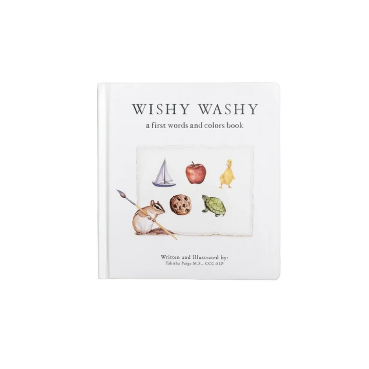Wishy Washy Water Reveal: First Words + Colors