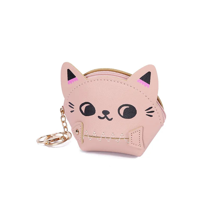 Pink Cat Pouch