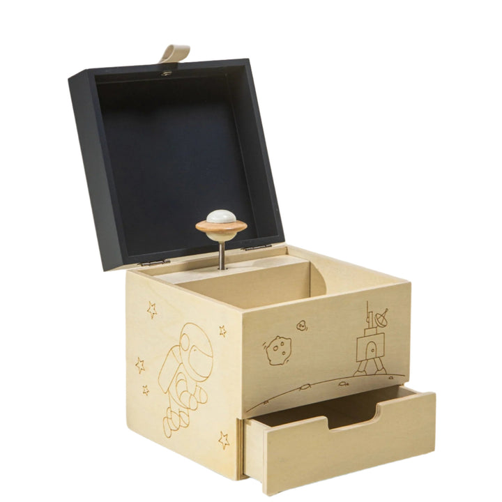 Wooden Musical Souvenir Box -