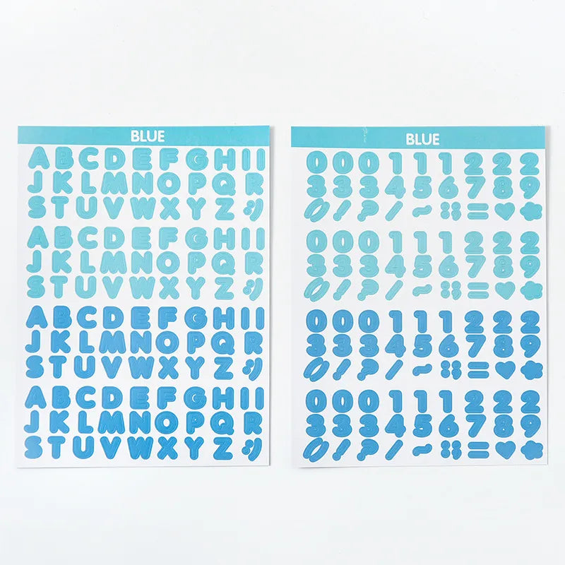 Alphabet Sticker Set (2 Sheets)