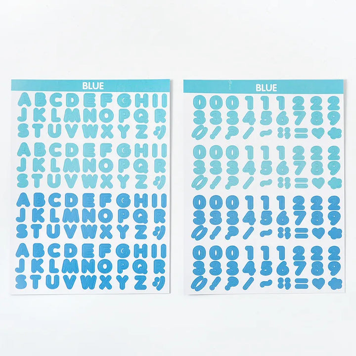 Alphabet Sticker Set (2 Sheets)